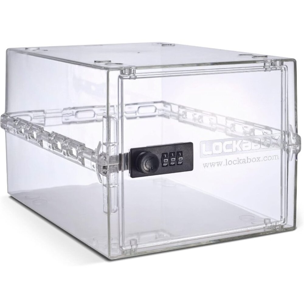 Lockabox One™ | Premium Lock Box | Medium for Food, Medicine, Safety, Phones - Picture 1 of 8